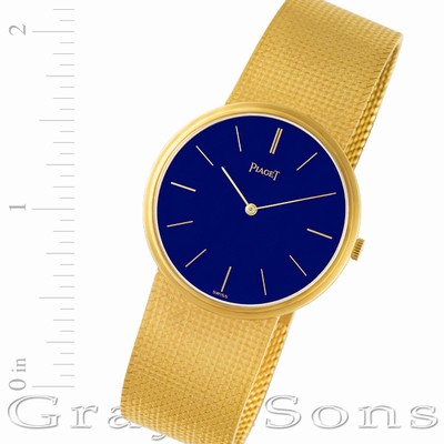 Piaget 9643b18  Manual Male 18k yellow gold