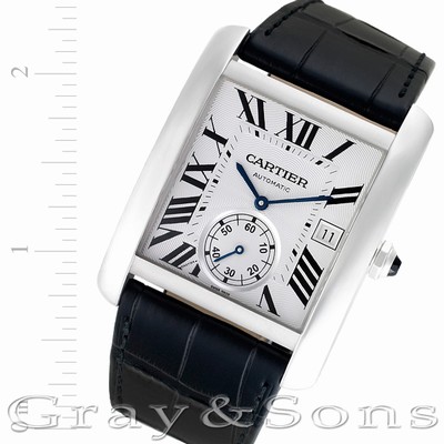 Cartier W5330003 Tank MC Automatic Male Stainless Steel
