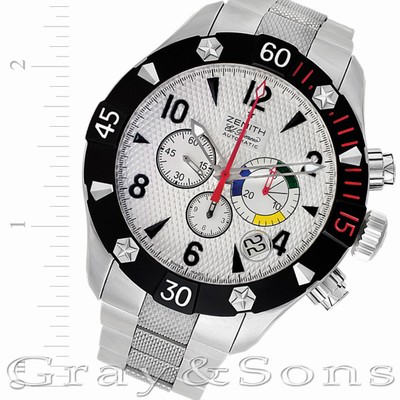 Zenith 03 El Primero Automatic Male Stainless Steel