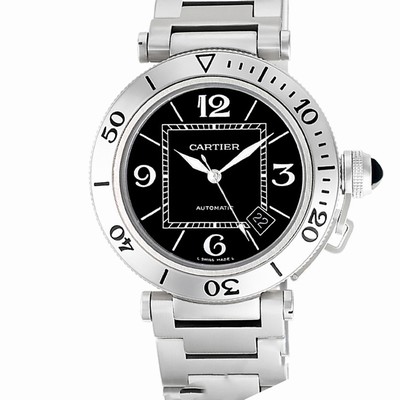 Cartier W31077M7 Pasha Seatimer Automatic Male Stainless Steel