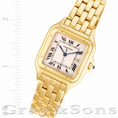 Cartier w2501489 Panthere Quartz Male 18k yellow gold