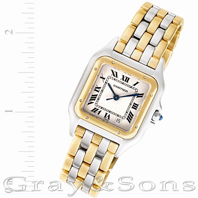 Cartier w25028b Panthere Quartz Male Stainless Steel