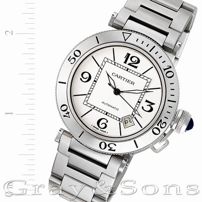 Cartier W31080M7 Seatimer Automatic Male Stainless Steel