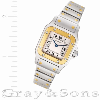 Cartier W20012C4 Santos Quartz Female Stainless Steel