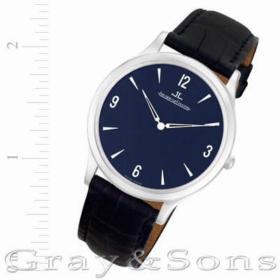 Jaeger LeCoultre 145.6.79.s Master Control Manual Male Platinum