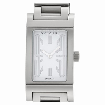 Bvlgari rt 39 s Rettangolo Quartz Female Stainless Steel