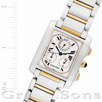 Cartier bb19982 Tank Francaise  Male Stainless Steel