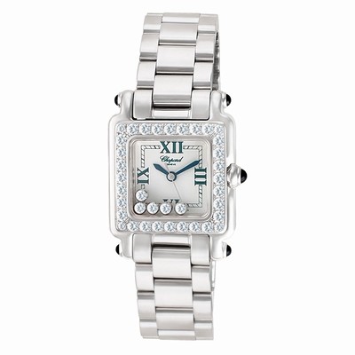 Chopard 27/6851-23/11 Happy Sport Quartz Female 18k White Gold
