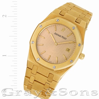 Audemars Piguet 317 Royal Oak Quartz Male 18k yellow gold