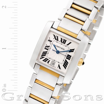 Cartier W51005Q4 Tank Francaise Automatic Unisex Stainless Steel