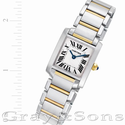 Cartier W51007Q4 Tank Francaise Quartz Female Stainless Steel