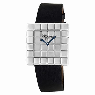Chopard 12/7407 De Grisogono Ice Cube Quartz Female 18k White Gold