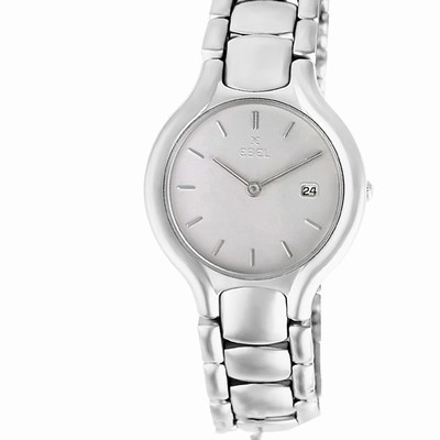 Ebel 384960 Beluga Quartz Male 18k White Gold