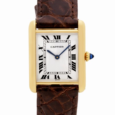 Cartier 780863934 Tank Manual Male 18k yellow gold