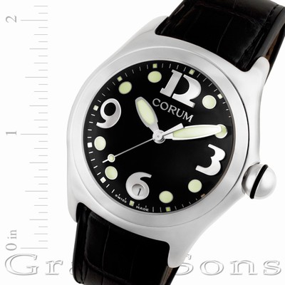 Corum 163.150.20 Bubble Quartz Male Stainless Steel