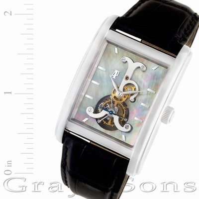Audemars Piguet 2636BC.OO.D002CR.01 Edward Piguet Tourbillion Manual Male 18k White Gold