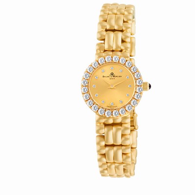 Baume & Mercier 166509 Classic Quartz Female 18k yellow gold