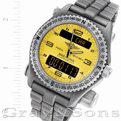 Breitling  E56121.1 Emergency Quartz Male Titanium