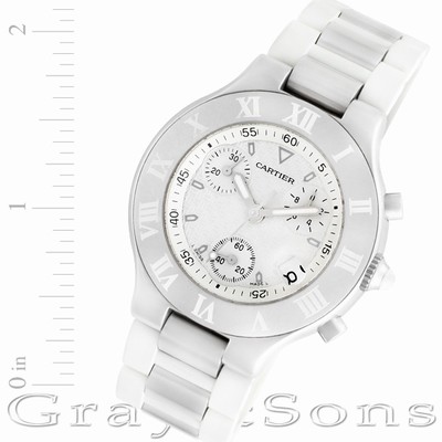 Cartier W10184U2 Chronoscaph 21 Quartz Male Stainless Steel