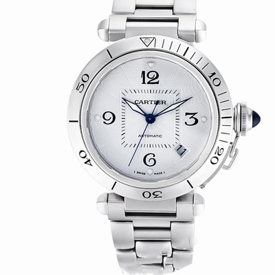 Cartier W31080M7 Pasha Automatic Male Stainless Steel