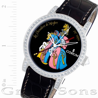 Corum 982.202.69  Automatic Male 18k White Gold