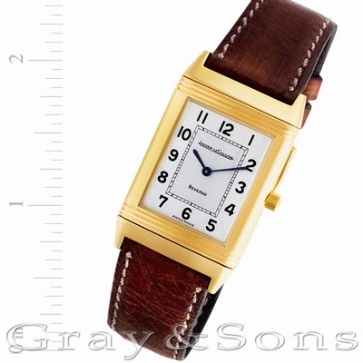 Jaeger LeCoultre 250.1.86 Reverso Manual Male 18k yellow gold