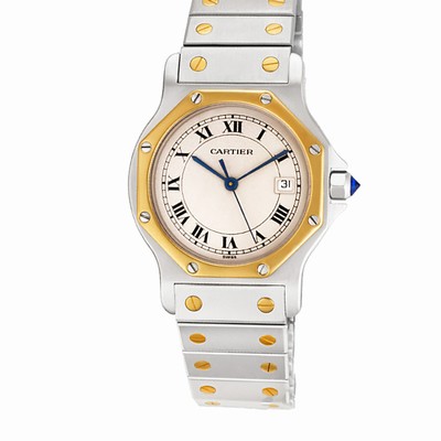 Cartier 187902 Santos Automatic Unisex Stainless Steel