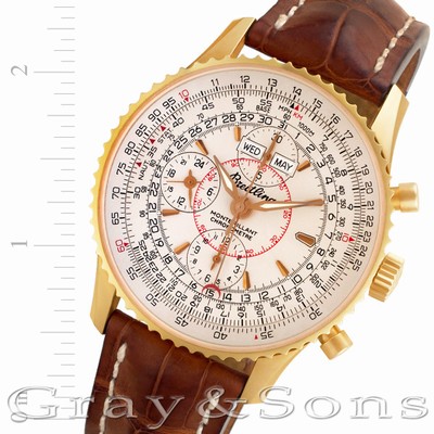 Breitling H21330 Montbrillant Automatic Male 18k rose gold