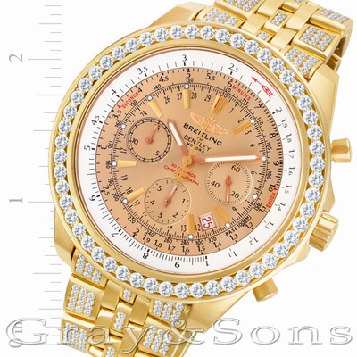 Breitling H25362 Bentley Automatic Male 18k yellow gold