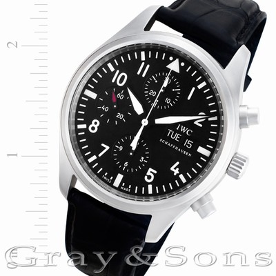IWC IW371701 Pilots Chronograph Automatic Male Stainless Steel