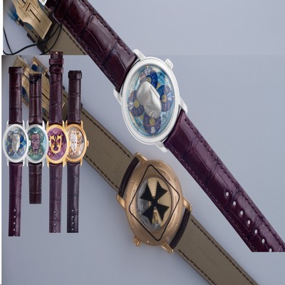 Vacheron Constantin 86070/000 Les Masques Automatic Male Gold