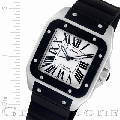 Cartier W20121U2 Santos 100 Automatic Male Stainless Steel