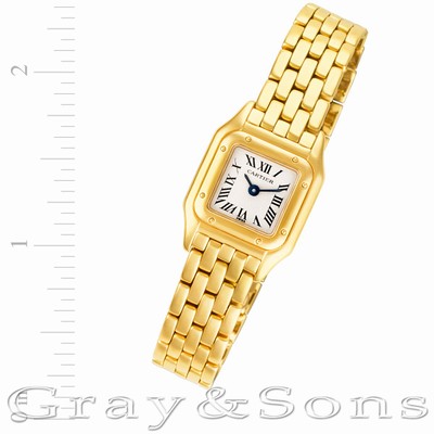 Cartier 1130 Panthere Quartz Female 18k yellow gold
