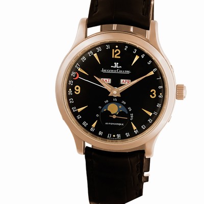 Jaeger LeCoultre 469 Master Moon Automatic Male 18k Pink Gold