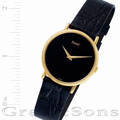 Piaget 9025 Classic Quartz Unisex 18k yellow gold