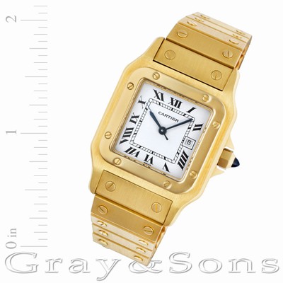 Cartier Cartier 2530 Santos Automatic Male 18k yellow gold