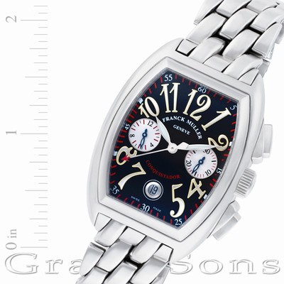 Franck Muller 8005cc Conquistador Automatic Male Stainless Steel