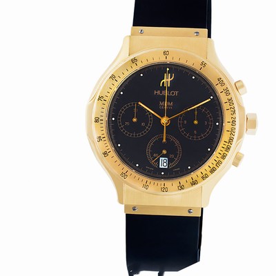 Hublot 1620.9 M D M Quartz Male 18k yellow gold