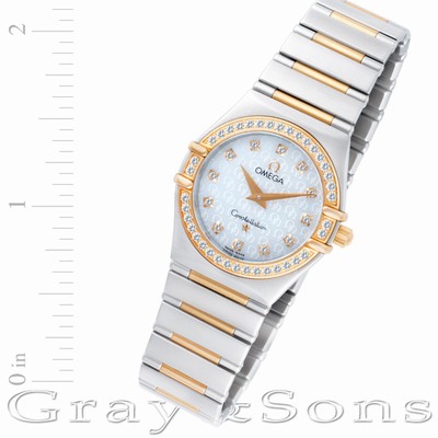 Omega 13587500 Constellation Quartz Female Stainless Steel