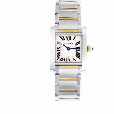 Cartier W51007Q4 Tank Francaise Quartz Female Stainless Steel