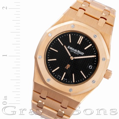 Audemars Piguet 15202OR.OO.1240OR.01 Royal Oak Automatic Male 18k rose gold