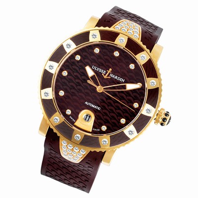 Ulysse Nardin 1724 Lady Diver Automatic Unisex 18k rose gold