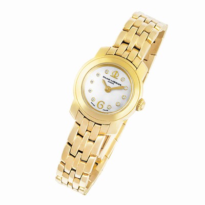 Baume & Mercier MOA08397 Capeland Quartz Female 18k yellow gold