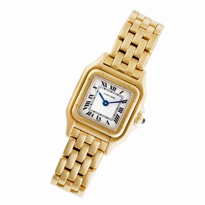 Cartier W25022B9 Panthere Quartz Female 18k yellow gold