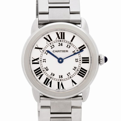 Cartier W5200003 Ronde Solo Quartz Female Stainless Steel