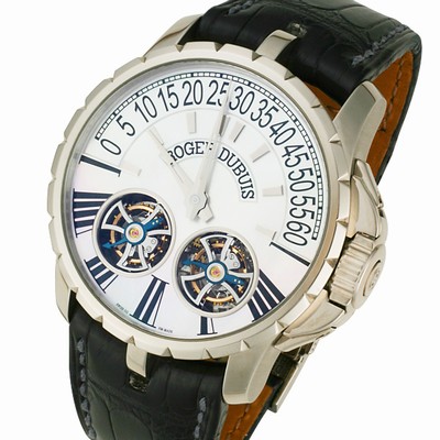 Roger Dubuis EX45019n1.67a Excalibur Tourbillon Manual Male 18k White Gold