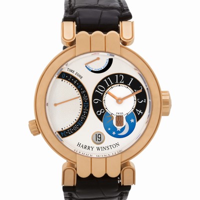 Harry Winston 015619 Premier Automatic Male 18k Pink Gold