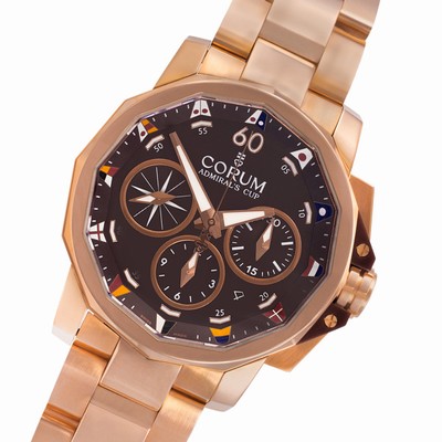 Corum 01.0023 Admirals Cup Automatic Male 18k rose gold