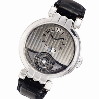 Harry Winston MMT40PL.T Excenter Tourbillion Manual Male Platinum