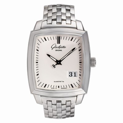 Glashutte 39-42-53-52-14 Original Senator Karree Automatic Male Stainless Steel